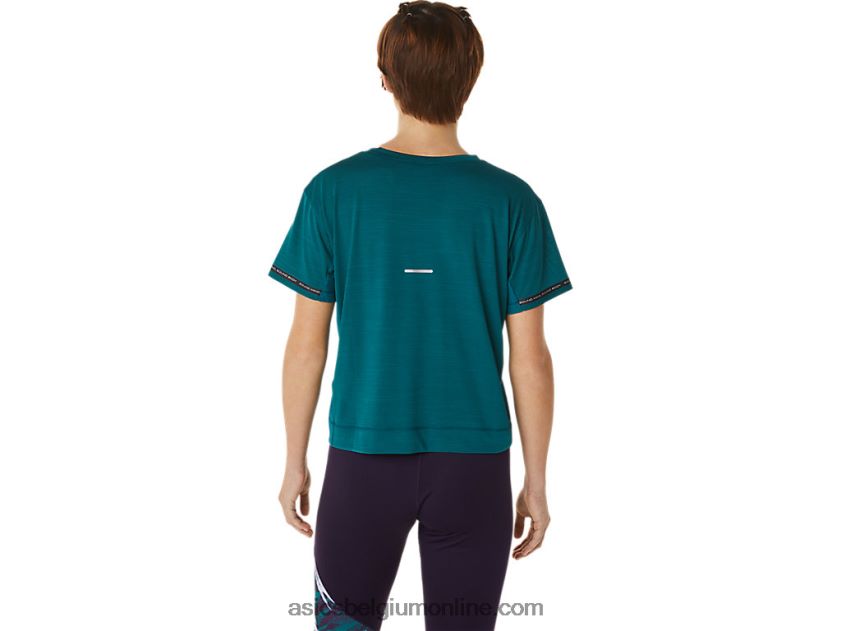racetop voor dames V6HXR23091 fluweel grenen Asics