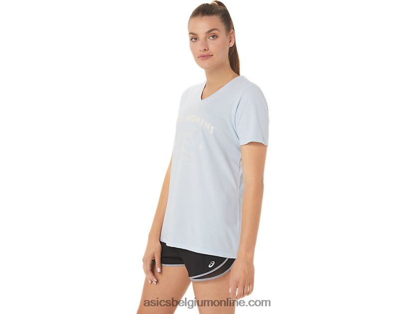 run club v-hals voor dames V6HXR23066 zachte lucht Asics
