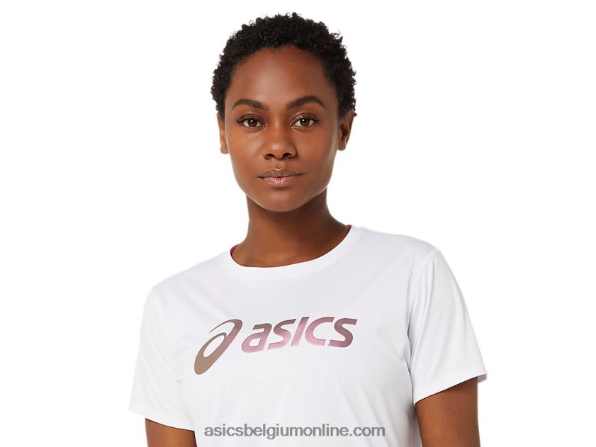 sakuratop voor dames V6HXR23325 briljant wit Asics