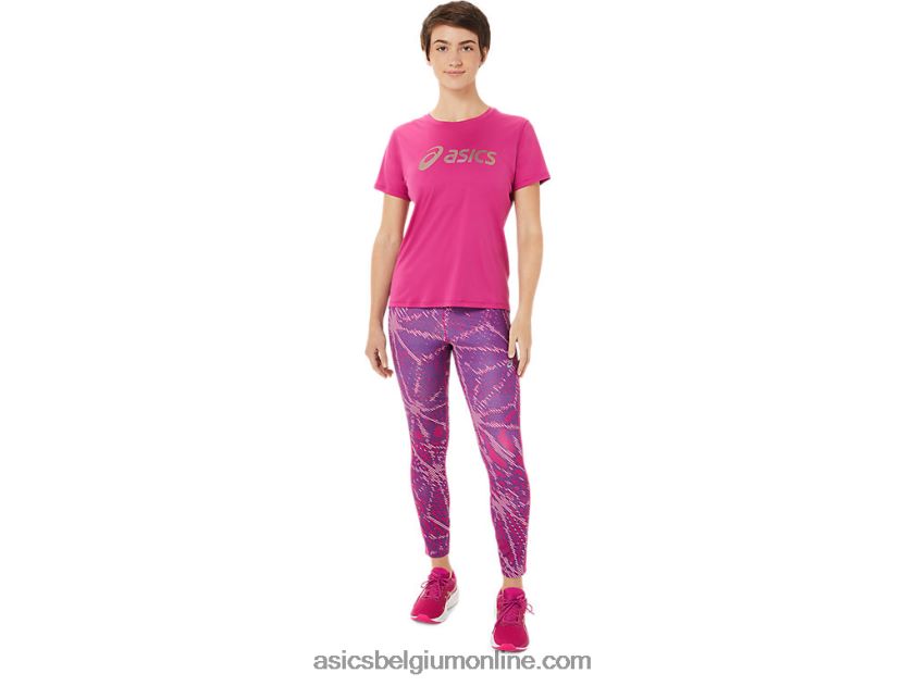 sakuratop voor dames V6HXR23328 fuchsia rood Asics