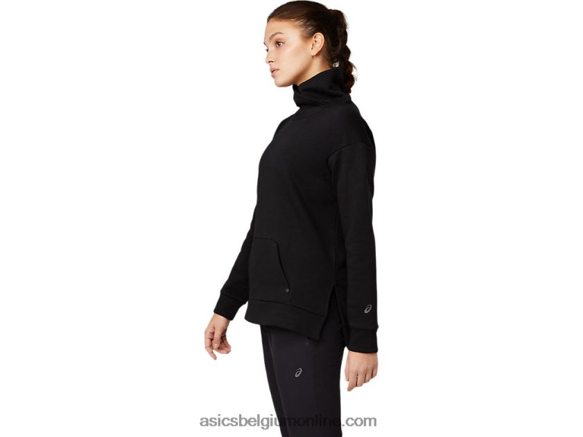 thermische technische top voor dames V6HXR23641 prestatie zwart Asics