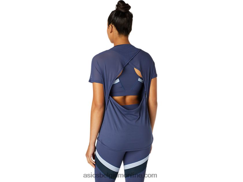 topje voor dames V6HXR23765 donder blauw Asics