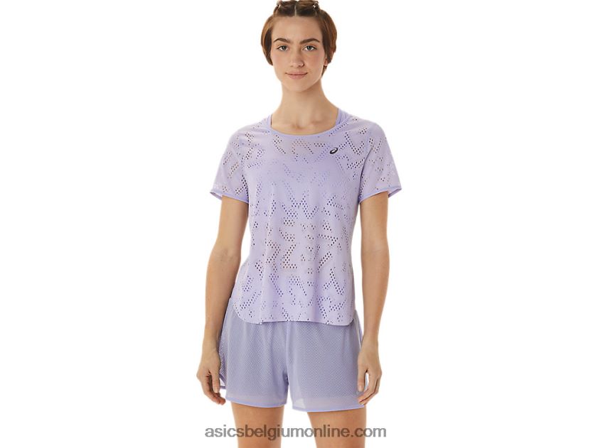 ventilerende actibreeze top met korte mouwen voor dames V6HXR23035 damp Asics