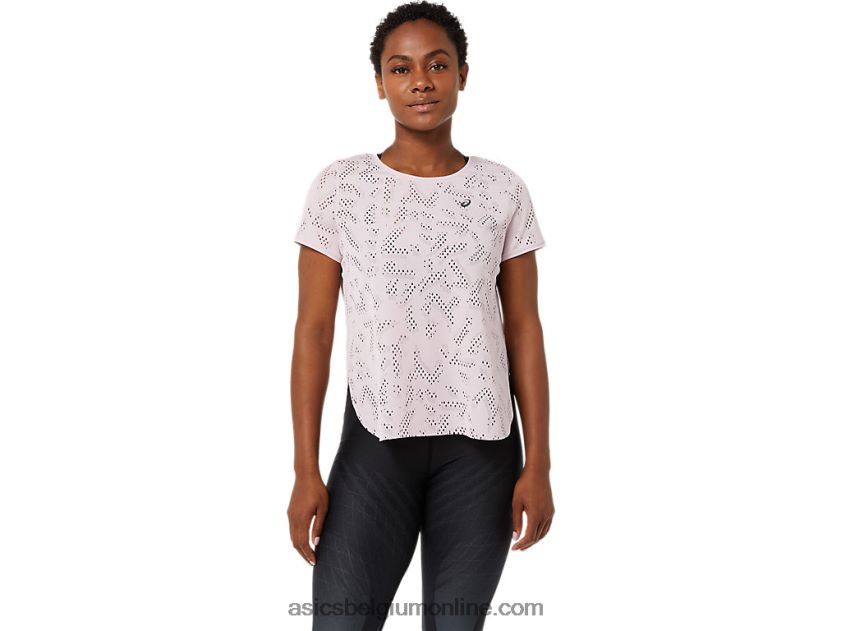ventilerende actibreeze top met korte mouwen voor dames V6HXR23471 nauwelijks gestegen Asics