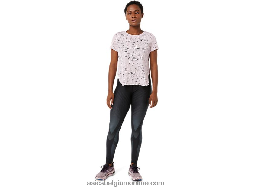 ventilerende actibreeze top met korte mouwen voor dames V6HXR23471 nauwelijks gestegen Asics