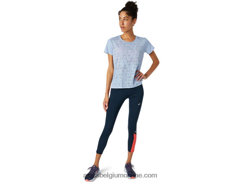 ventilerende top met korte mouwen voor dames V6HXR23836 de nevel Asics