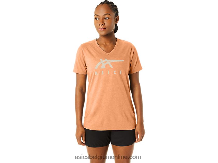 vrouwen strepen v-hals V6HXR22349 zomer duin Asics