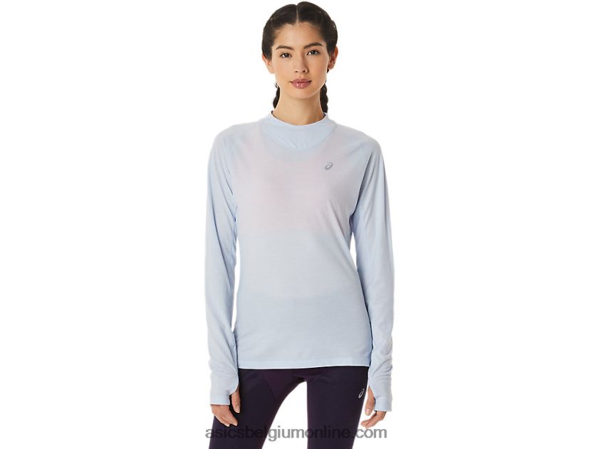 winter hardlooptop met lange mouwen voor dames V6HXR22798 zachte lucht Asics