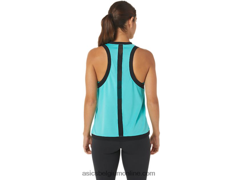Kate mesh-tanktop voor dames V6HXR22725 zee glas Asics