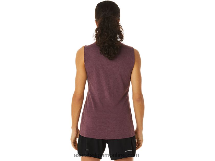Mountain Muscle-tanktop voor dames V6HXR22832 diepe marsheide Asics