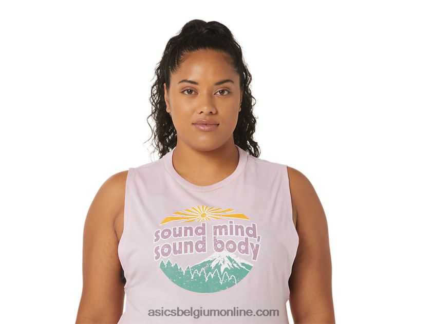 Mountain Muscle-tanktop voor dames V6HXR22842 nauwelijks gestegen Asics