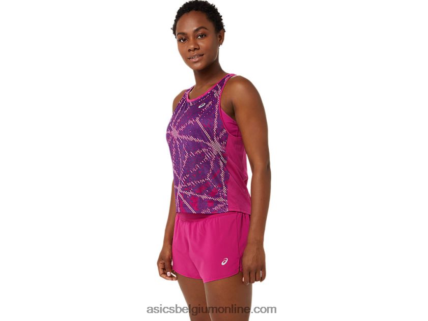 Sakura-tanktop voor dames V6HXR23327 yo zakura aop Asics