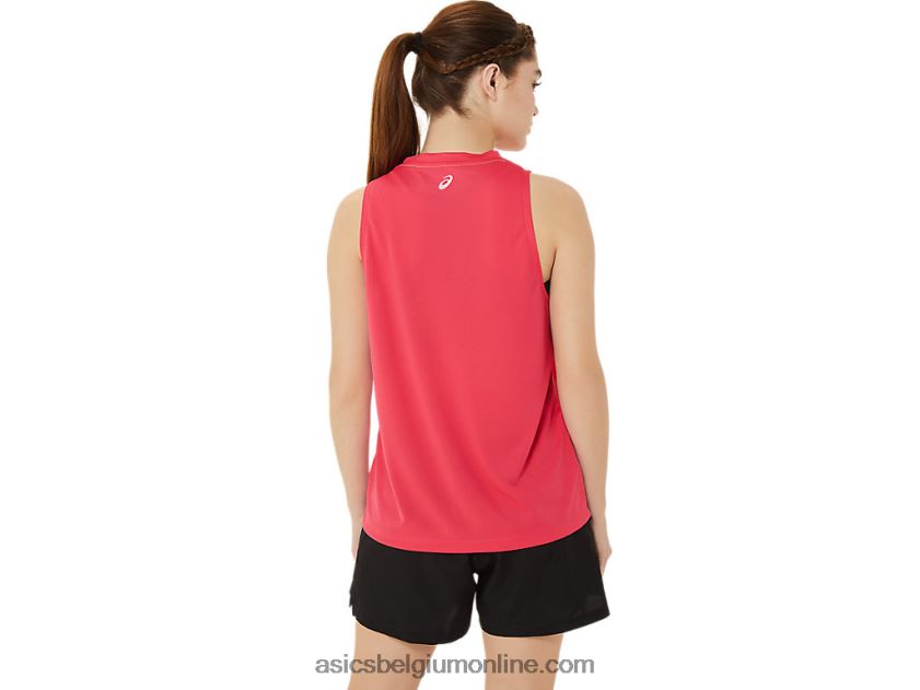 dames kant-en-klaar ii singlet wch V6HXR23218 pixels roze Asics