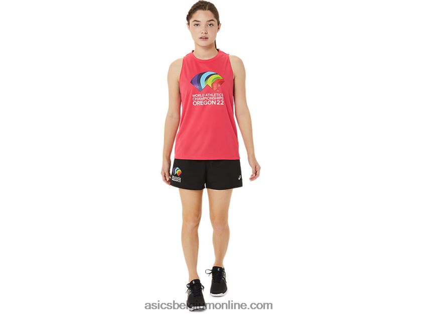 dames kant-en-klaar ii singlet wch V6HXR23218 pixels roze Asics