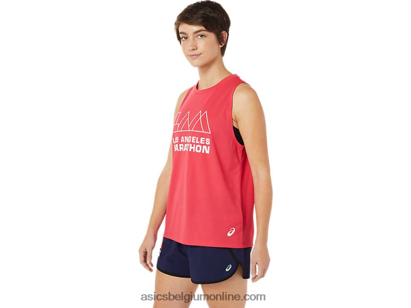 dames singlet lam ready-set ii V6HXR23614 pixels roze Asics