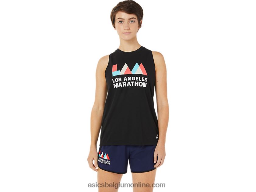 dames singlet lam ready-set ii V6HXR23616 prestatie zwart Asics