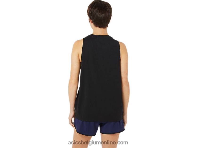 dames singlet lam ready-set ii V6HXR23616 prestatie zwart Asics