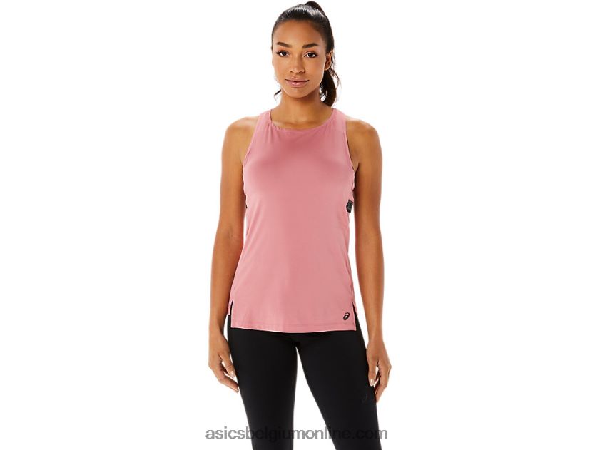 fit sana tanktop voor dames V6HXR23398 rokerige roos Asics