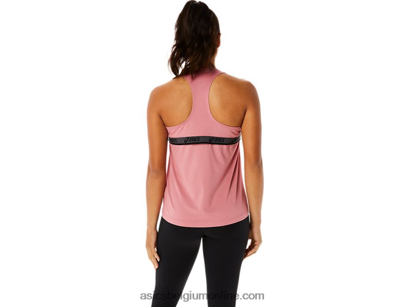fit sana tanktop voor dames V6HXR23398 rokerige roos Asics