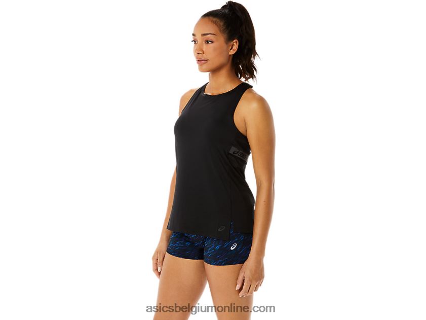fit sana tanktop voor dames V6HXR23465 prestatie zwart Asics