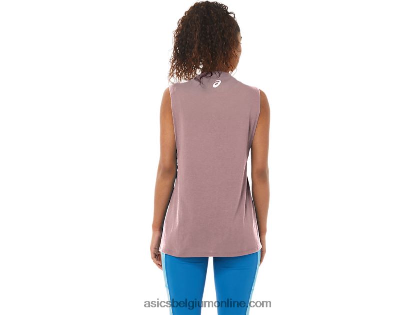 gezonde geest van vrouwen, gezonde lichaamstank V6HXR24109 gember perzik heide Asics