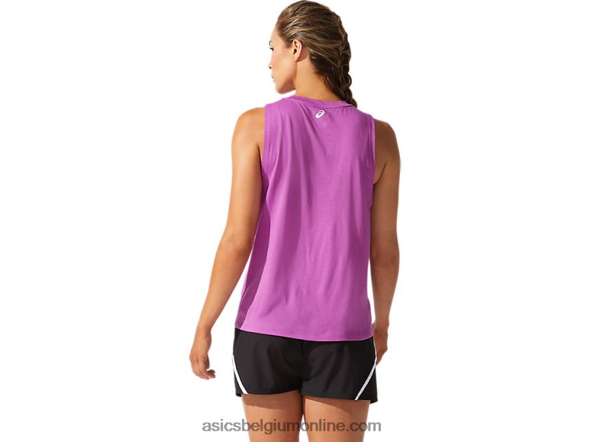 grafische core-tanktop voor dames V6HXR24059 digitale druif Asics