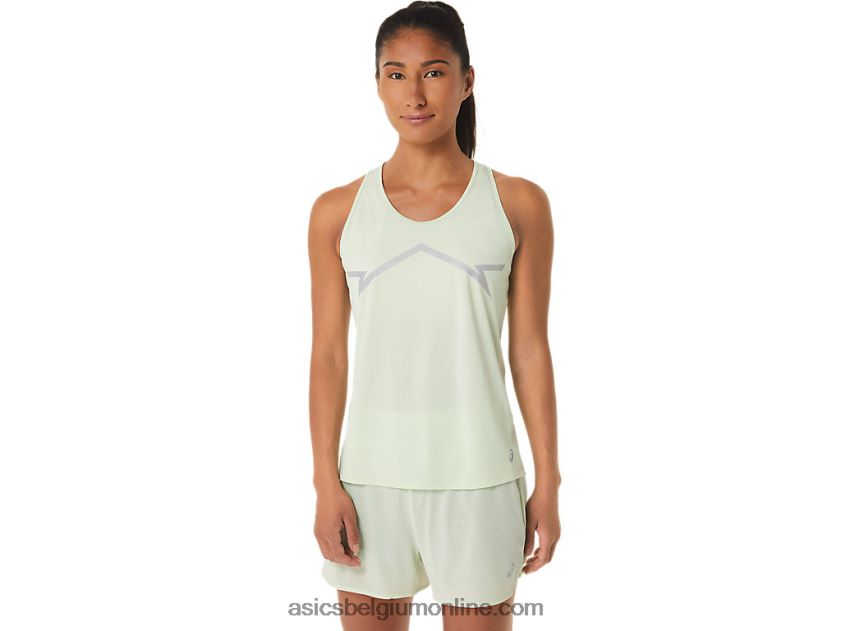 lite-show tanktop voor dames V6HXR22335 fluister groen Asics