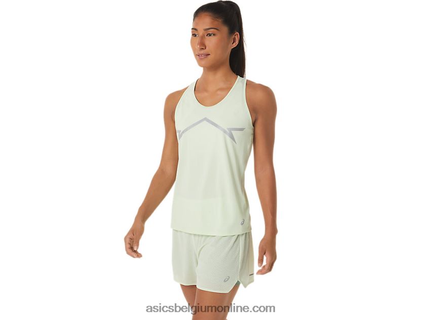 lite-show tanktop voor dames V6HXR22335 fluister groen Asics