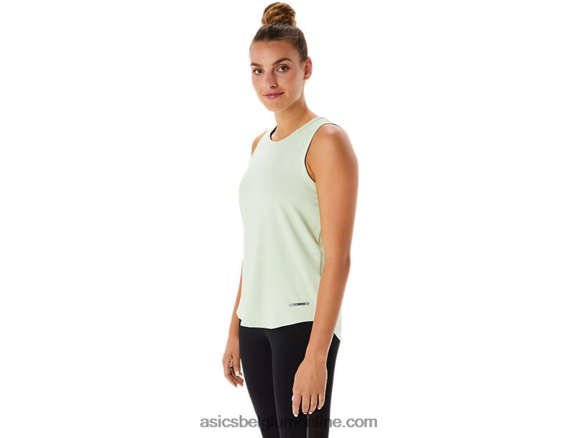 mouwloze top van actibreeze voor dames V6HXR22284 fluister groen Asics