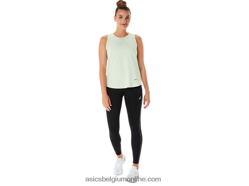 mouwloze top van actibreeze voor dames V6HXR22284 fluister groen Asics