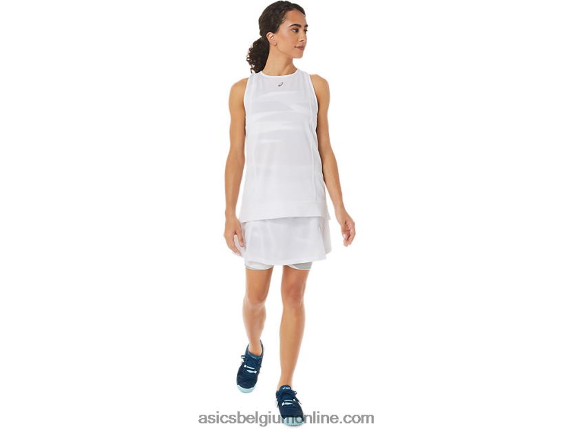 nieuwe sterke 92-tank voor dames V6HXR23279 briljant wit Asics