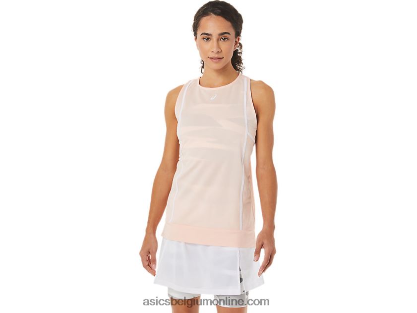 nieuwe sterke 92-tank voor dames V6HXR23285 briesje/briljant wit Asics