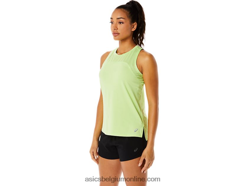 pr lyte run-tanktop voor dames V6HXR23500 limoen groen Asics