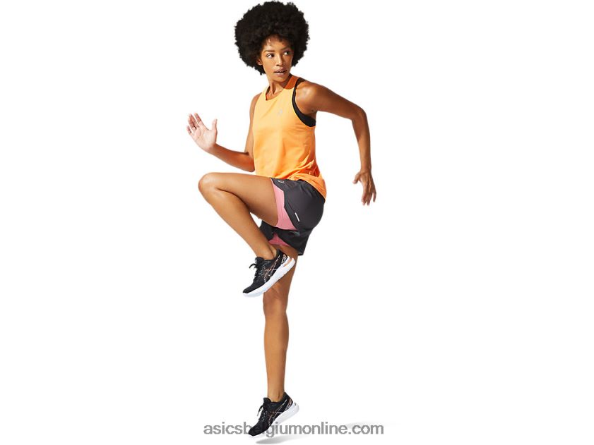 race mouwloos voor dames V6HXR23948 zon perzik Asics