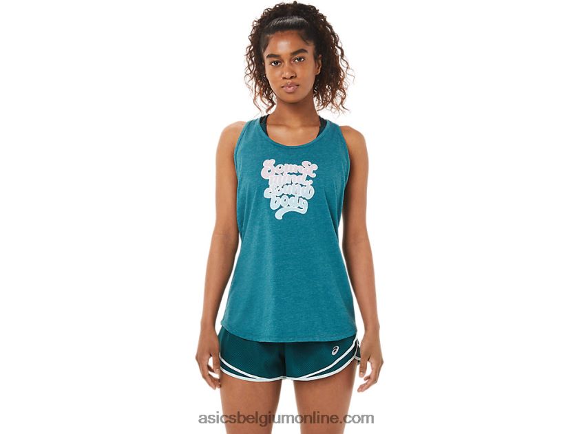 racerback voor damesfilosofie V6HXR22828 fluwelen dennenheide Asics
