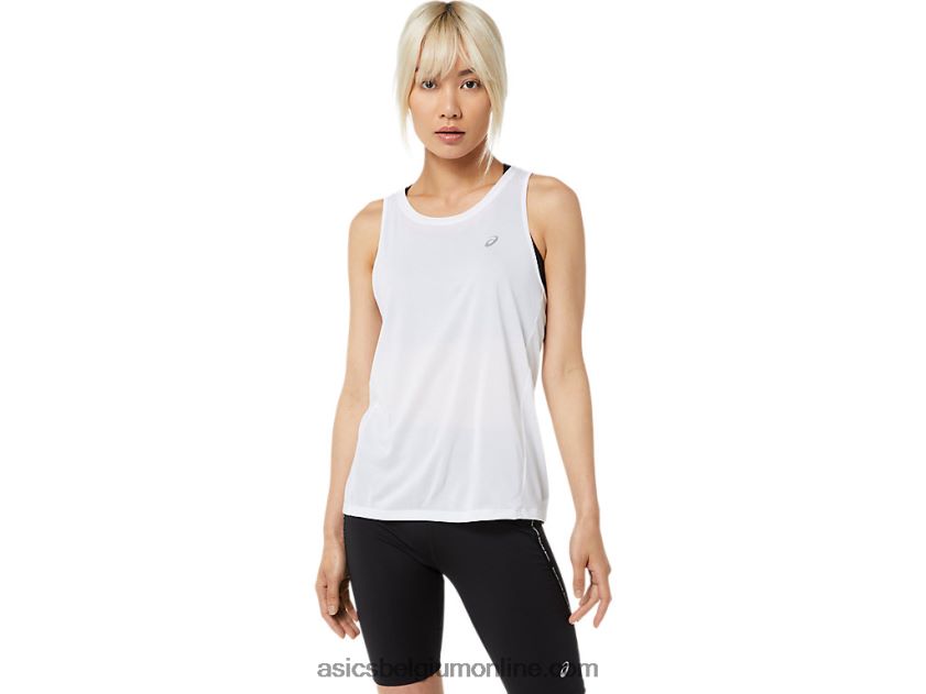 racetank voor dames V6HXR23331 briljant wit Asics