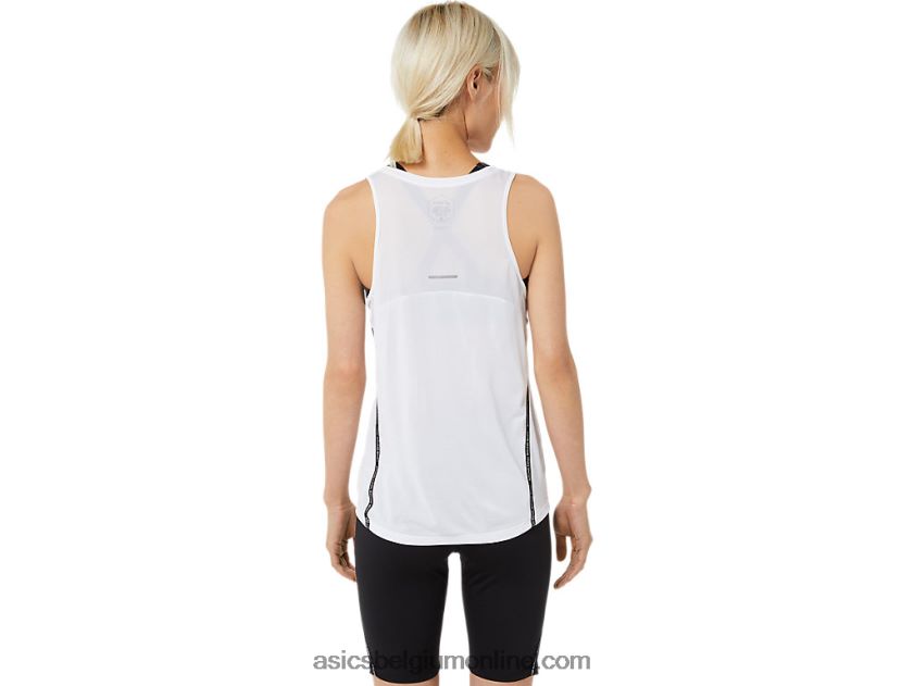 racetank voor dames V6HXR23331 briljant wit Asics