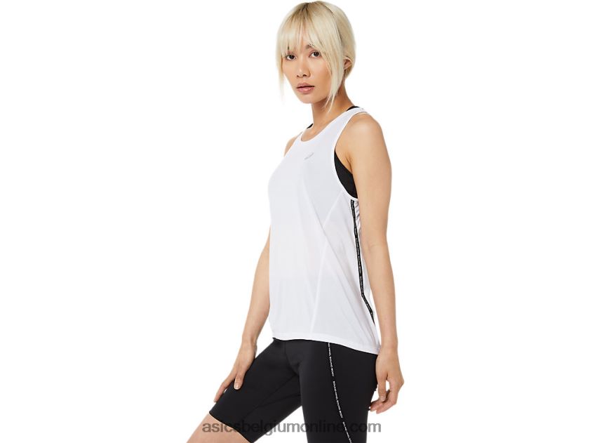 racetank voor dames V6HXR23331 briljant wit Asics
