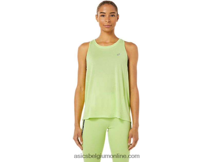 racetank voor dames V6HXR23343 limoen groen Asics
