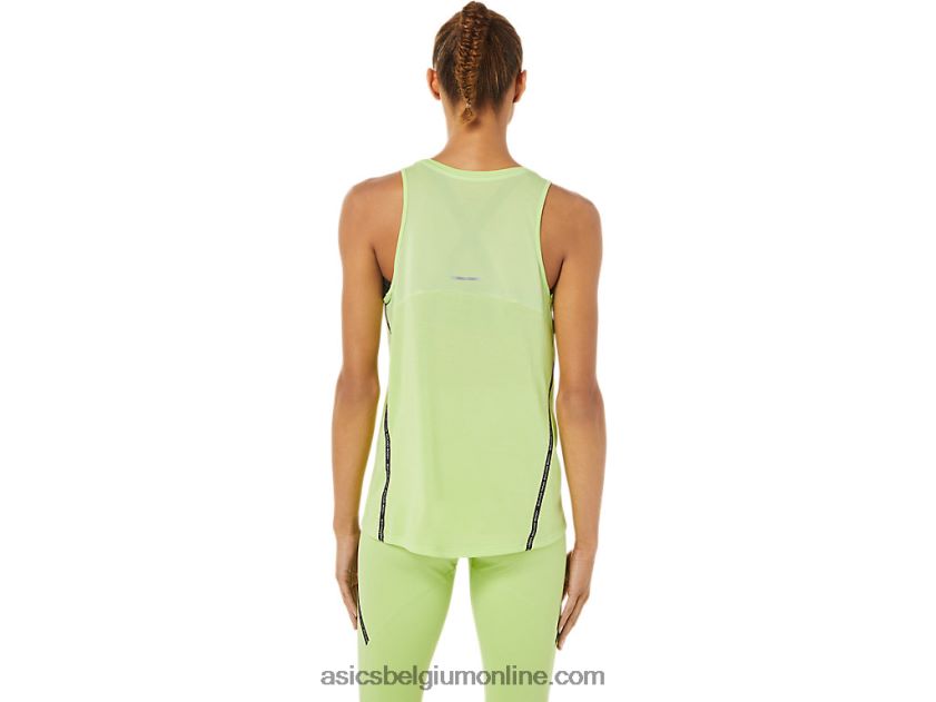 racetank voor dames V6HXR23343 limoen groen Asics