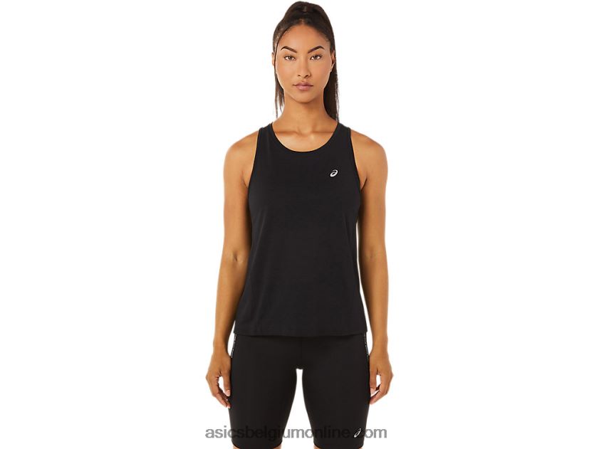 racetank voor dames V6HXR23345 prestatie zwart Asics