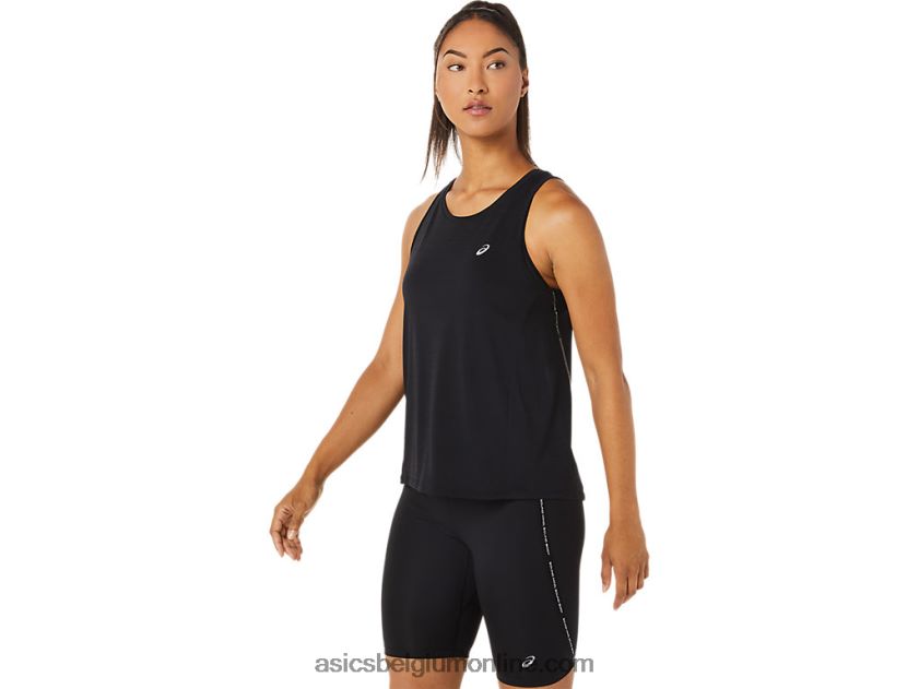 racetank voor dames V6HXR23345 prestatie zwart Asics