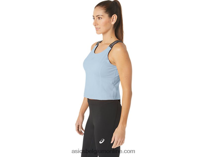 sana cropped tanktop voor dames V6HXR22158 lucht Asics