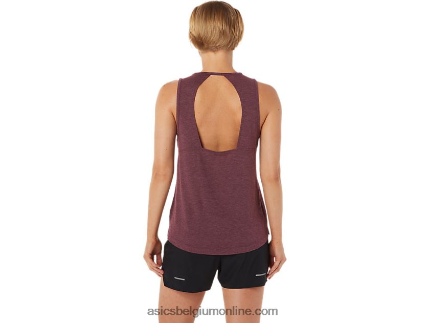spiertank voor dames V6HXR23666 diepe marsheide/drakenfruit Asics