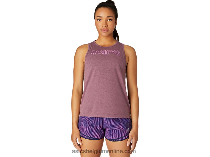 spiertank voor dames V6HXR24107 druif heide Asics
