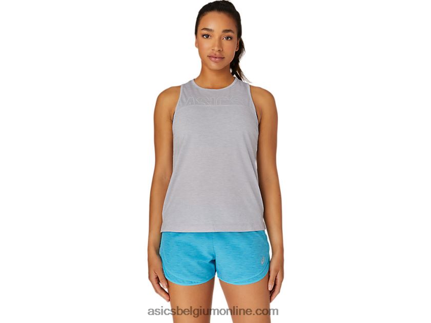 spiertank voor dames V6HXR24116 piemontese grijze heide Asics