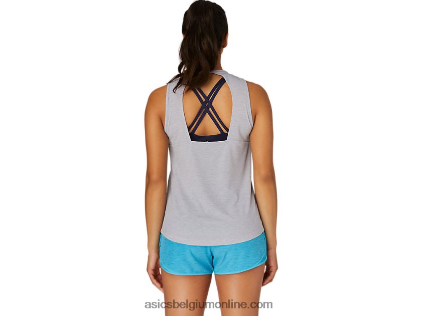 spiertank voor dames V6HXR24116 piemontese grijze heide Asics