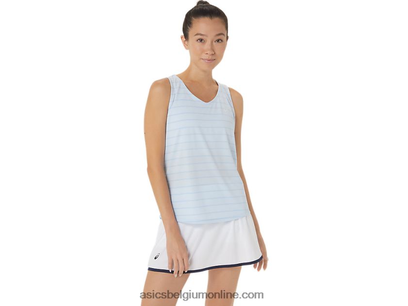 tanktop met strepen voor dames V6HXR22558 zachte lucht Asics