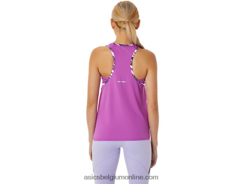 tanktop met wilde camouflage voor dames V6HXR23068 orchidee/lavendel gloed Asics