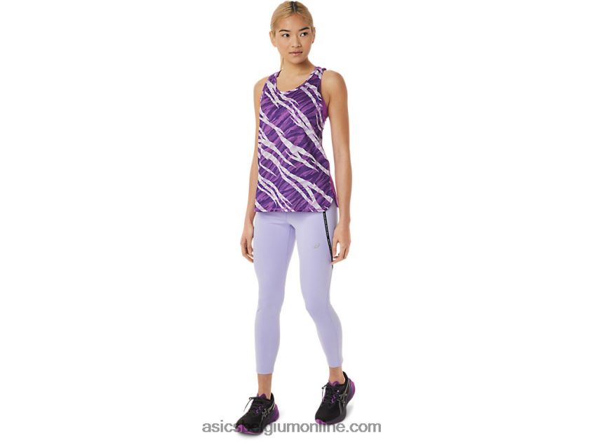 tanktop met wilde camouflage voor dames V6HXR23068 orchidee/lavendel gloed Asics
